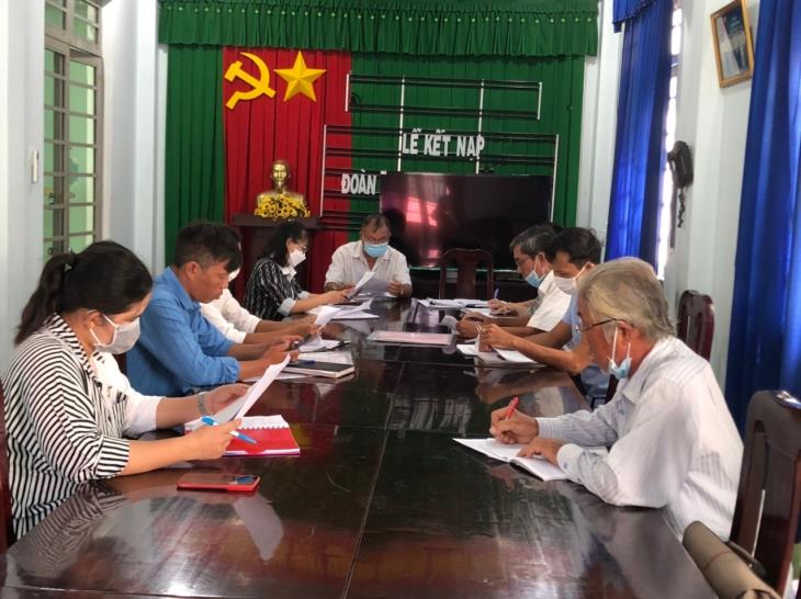 Thường trực HĐND xã Cẩm Giang, huyện Gò Dầu: Giám sát kết quả giải quyết ý kiến kiến nghị của cử tri